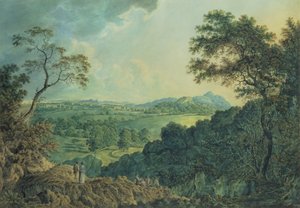 Blick auf Edinburgh vom Corstorphine Hill von Alexander Nasmyth
