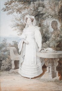 Porträt von María Isabella von Spanien 1789-1848, Königin der beiden Sizilien, 1825
