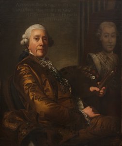 Selbstporträt von Alexander Roslin