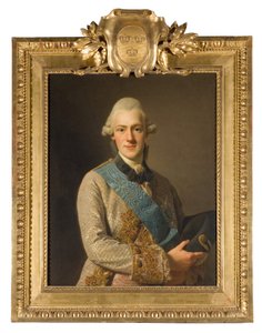 Herzog Fredrik Adolf (1750-1803), Bruder Gustavs III., Prinz von Schweden von Alexander Roslin