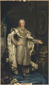 Porträt von König Gustav III. von Schweden von Alexander Roslin