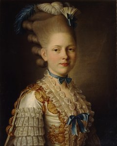 Porträt der Gräfin Kh. Obolenskaya, ca. 1776