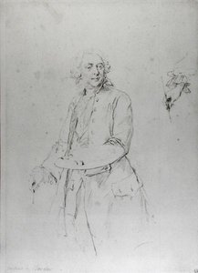 Porträt von Francois Boucher (1703-70)