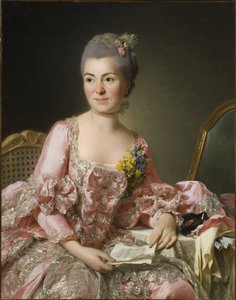 Porträt von Marie-Suzanne Giroust, Madame Roslin 1734-1772, 1770