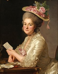 Porträt von Marie Emilie Cuivilliers, geb. Boucher, 1779