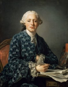 Porträt von Thure Leonard Klinckowström 1735-1821, 1758 von Alexander Roslin