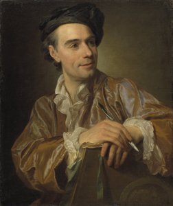 Porträt des Malers Claude Joseph Vernet von Alexander Roslin