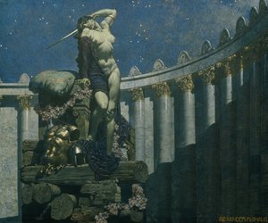 Dido auf dem Scheiterhaufen, 1935 von Alexander Rothaug