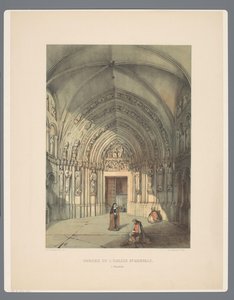 Bergportal der Sint-Servaasbasiliek in Maastricht (Anciens Monuments d