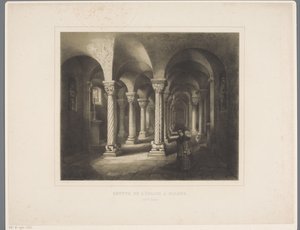 Krypta der Abteikirche Rolduc