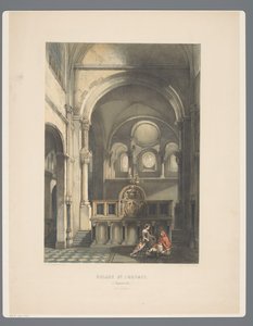 Interieur der Sint-Servaasbasiliek in Maastricht