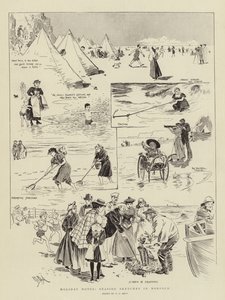 Feriennotizen, Skizzen am Meer in Norfolk
