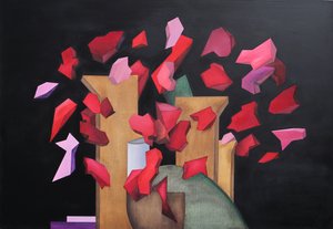 Abstrakte geometrische Fragmente