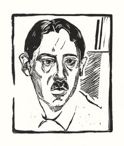 Selbstporträt, 1919 von Alexander Vasilyevich Shevchenko