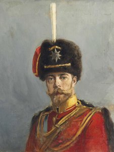 Porträt von Kaiser Nikolaus II