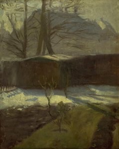 Ein Garten im Winter, Helenevej, Kopenhagen von Alexander Wilde