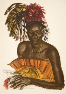 Tuba, Chef Matchaga (Niangara) (Haut Ouelle), aus Dessins et Peintures d
