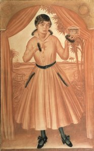 Porträt der Frau des Künstlers