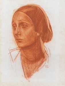 Porträt der Ballerina Anna Pawlowa 1881-1931, ca. 1924