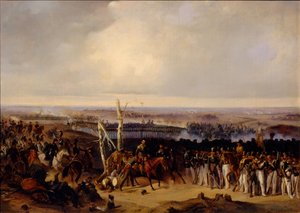 Das Ismailowsky-Regiment in der Schlacht von Borodino 1812, 1840er Jahre