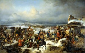 Die Eroberung der preußischen Festung Kolberg am 16. Dezember 1761 von Alexander von Kotzebue