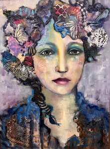 Texturierte Kunstfrau von Alexandra Higgins