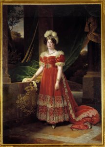 Porträt der Herzogin von Angouleme Marie Therese Charlotte von Frankreich, bekannt als Madame Royale (1778-1851)