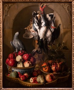 Stillleben mit Jagdtrophäe von Alexandre-François Desportes