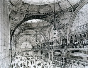 Hauptbahnhof, Bukarest, Rumänien, aus Orientalisme et Architecture Contemporaine