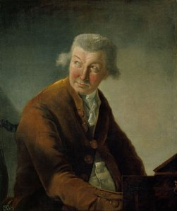Porträt von Carl Friedrich Abel 1723-1787