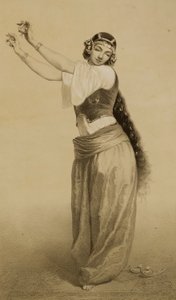Ein tanzendes Mädchen (Almeh)