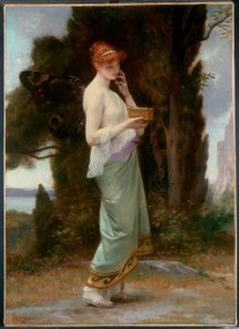 Psyche mit der Büchse der Proserpina von Alexandre Cabanel