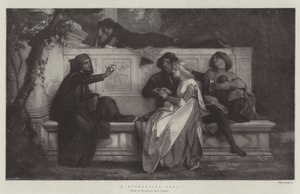 Ein florentinischer Dichter von Alexandre Cabanel