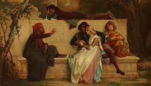 Florentiner Dichter, 1861 von Alexandre Cabanel