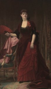 Porträt von Arabella Worsham (später Arabella Huntington) von Alexandre Cabanel