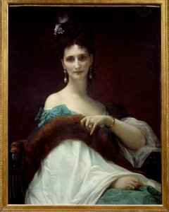 Porträt der Gräfin von Keller (Marquise von Saint Yves d