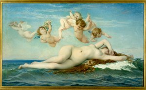 Die Geburt der Venus von Alexandre Cabanel
