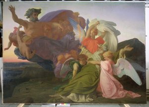 Der Tod des Moses, 1851 von Alexandre Cabanel