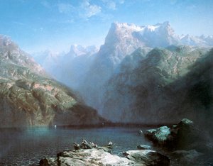 Der Vierwaldstättersee (Symphonie in Blau)