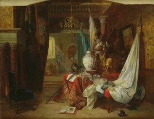 Innenraum, romantischer Krimskrams