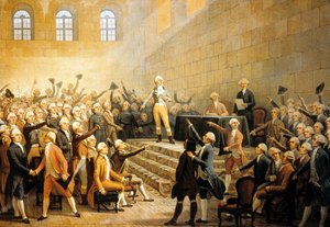 Versammlung der Notablen des Dauphiné, Frankreich, am 21. Juli