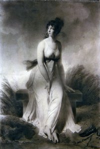 Porträt von La Citoyene D. von Alexandre Evariste Fragonard
