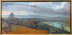 Landschaftsszenerie von Alexandre Francois Desportes