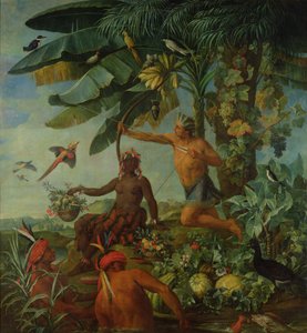 Der indische Jäger und Fischer, 1741 von Alexandre Francois Desportes