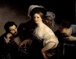 Die junge Kurtisane von Alexandre Francois Xavier Sigalon