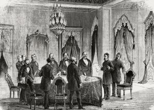 Konstantinopel-Konferenz, Dezember 1876, Gravur, Türkei