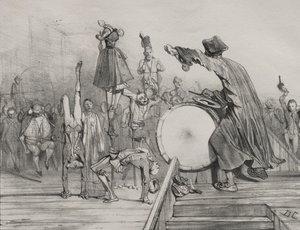 Großer Akrobat! von Alexandre Gabriel Decamps