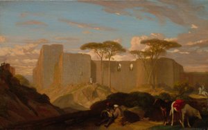 Der barmherzige Samariter, ca. 1842 von Alexandre Gabriel Decamps