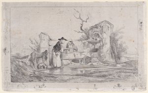 Die Wäscherinnen, 1833-38