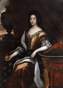 Porträt von Königin Marie Casimire von Alexandre Jan Tricius